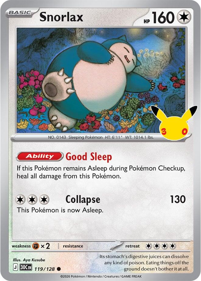 Snorlax [30C - 119/128] - Shippin Texas