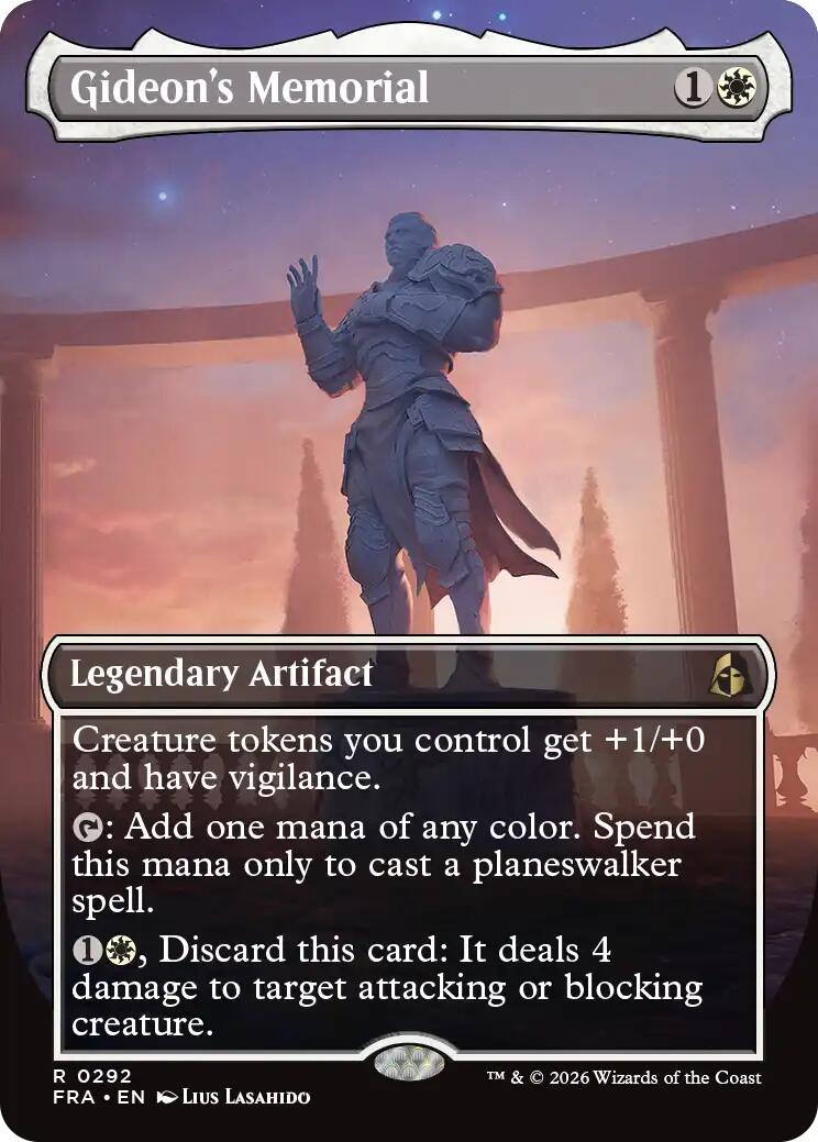 (Preorder) Gideon's Memorial (Borderless) [FRA - 292] - Shippin Texas