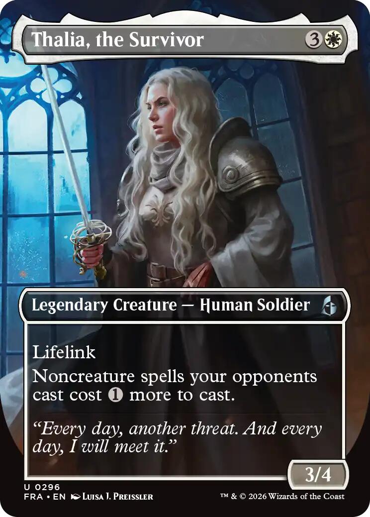 (Preorder) Thalia, the Survivor (Borderless) [FRA - 296] - Shippin Texas