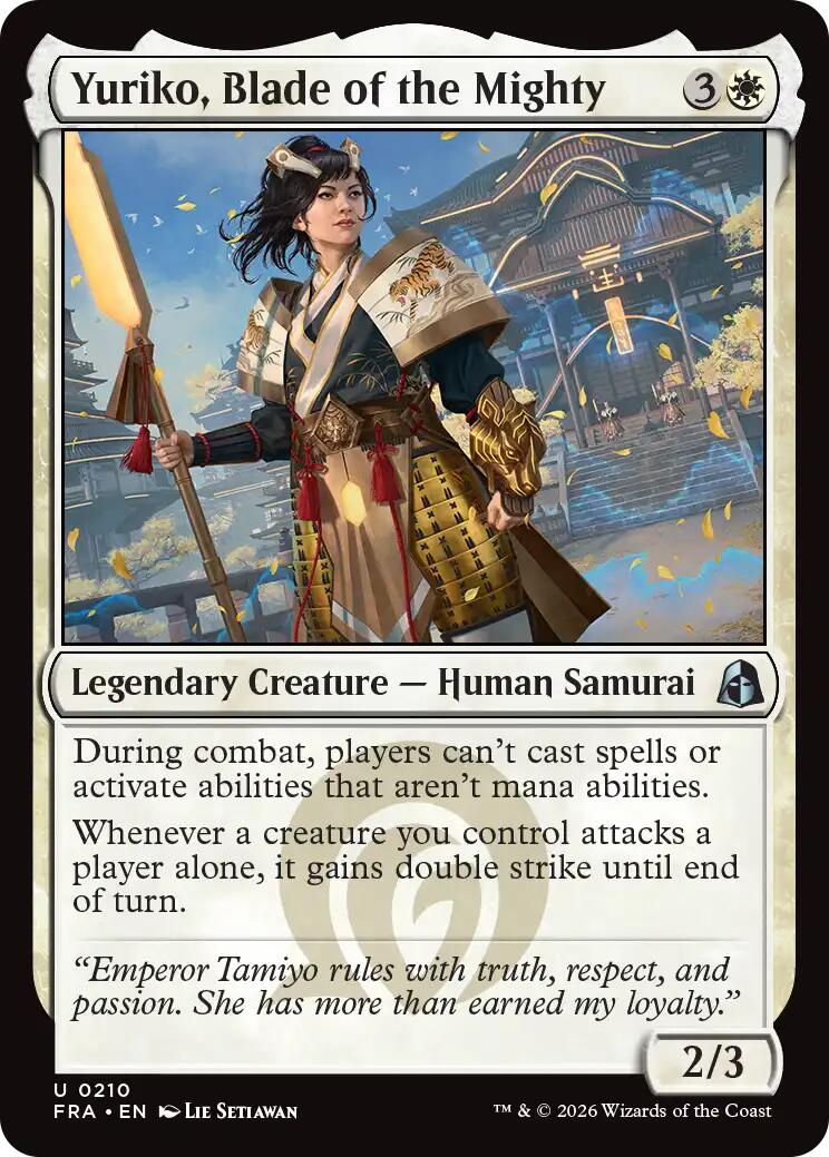 Yuriko, Blade of the Mighty [FRA - 210] - Shippin Texas
