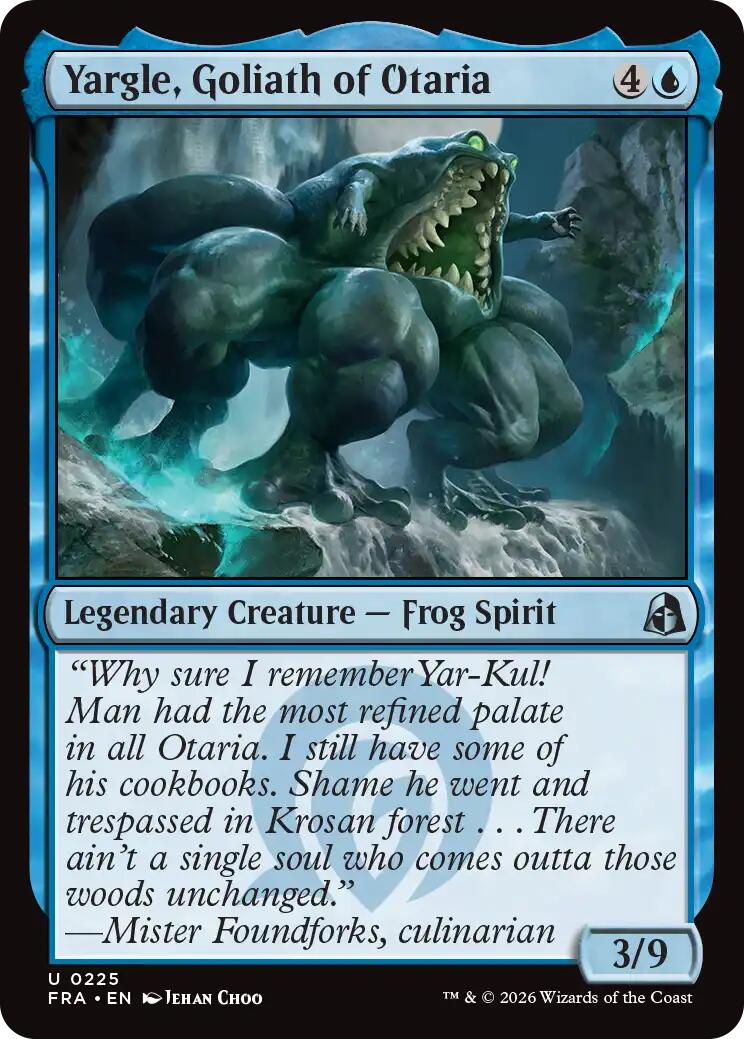 Yargle, Goliath of Otaria [FRA - 225] - Shippin Texas