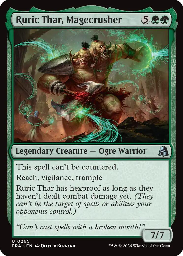 Ruric Thar, Magecrusher [FRA - 265] - Shippin Texas