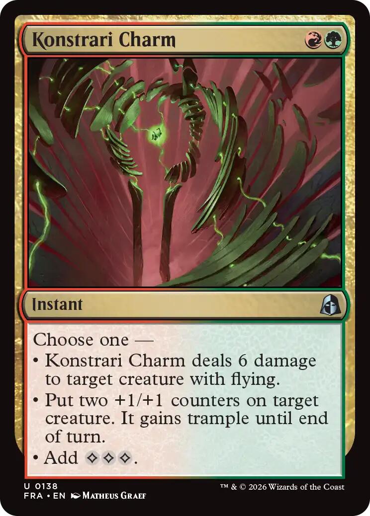 Konstrari Charm [FRA - 138] - Shippin Texas
