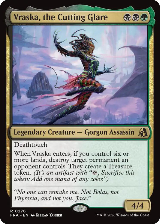 Vraska, the Cutting Glare [FRA - 278] - Shippin Texas
