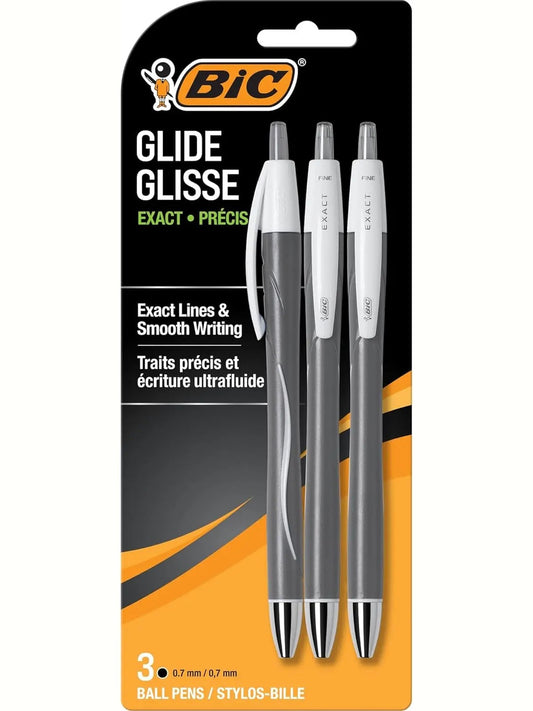 Bic Glide Pens 3 Pack .7mm BIC