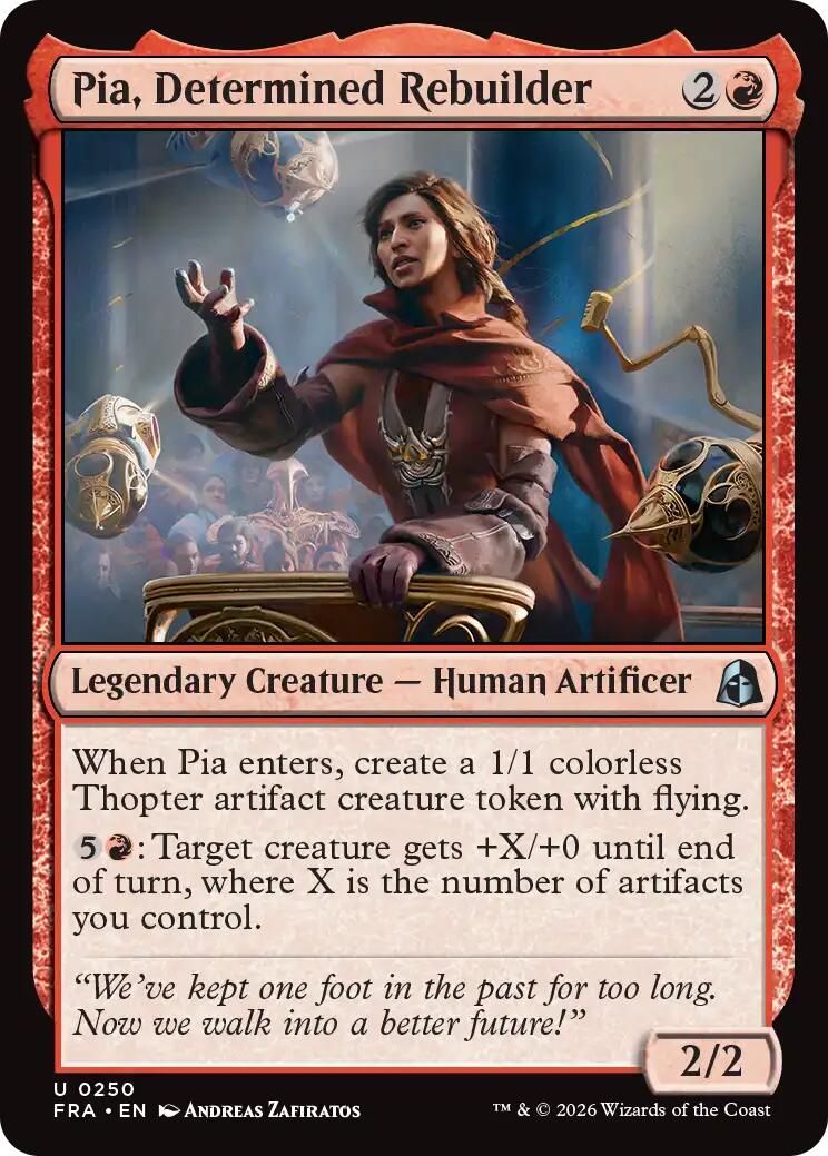 Pia, Determined Rebuilder [FRA - 250] - Shippin Texas