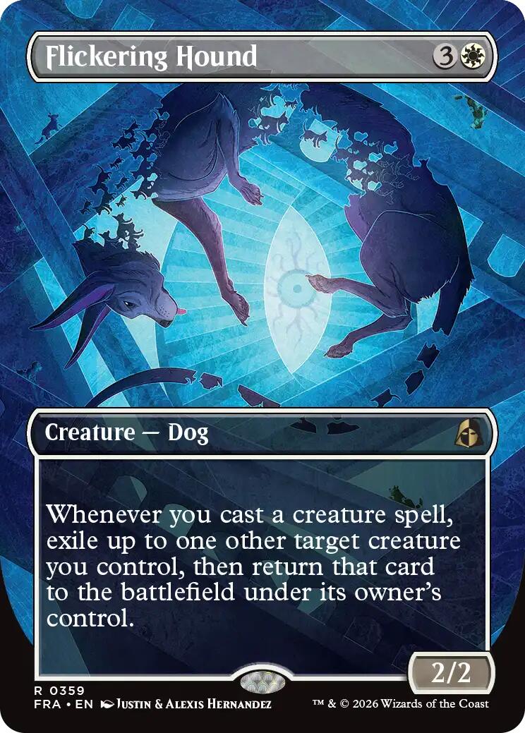 (Preorder) Flickering Hound (Borderless) [FRA - 359] - Shippin Texas