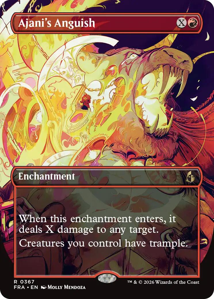 Ajani's Anguish (Borderless) [FRA - 367] - Shippin Texas