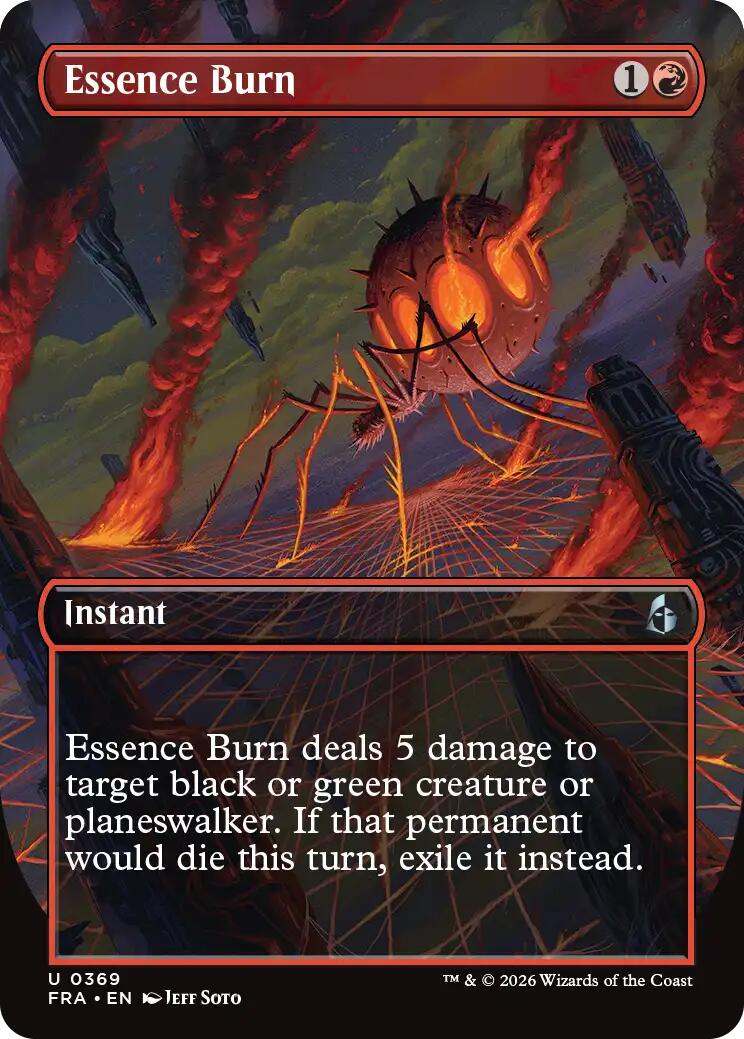 (Preorder) Essence Burn (Borderless) [FRA - 369] - Shippin Texas