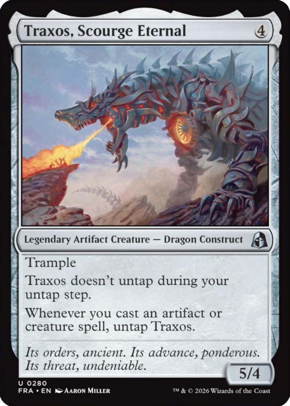 (Preorder) Traxos, Scourge Eternal [FRA - 280] - Shippin Texas
