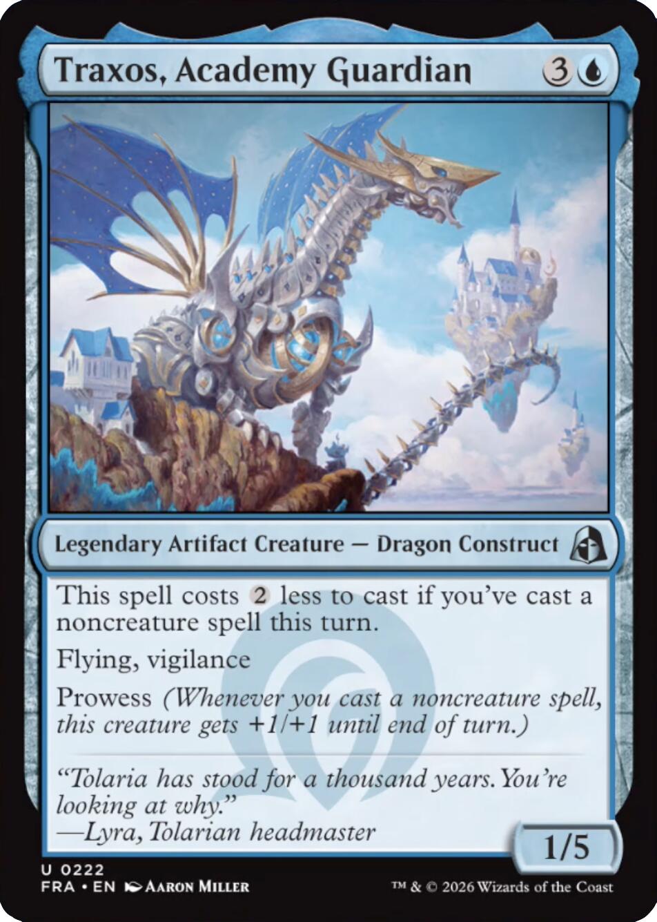 (Preorder) Traxos, Academy Guardian [FRA - 222] - Shippin Texas