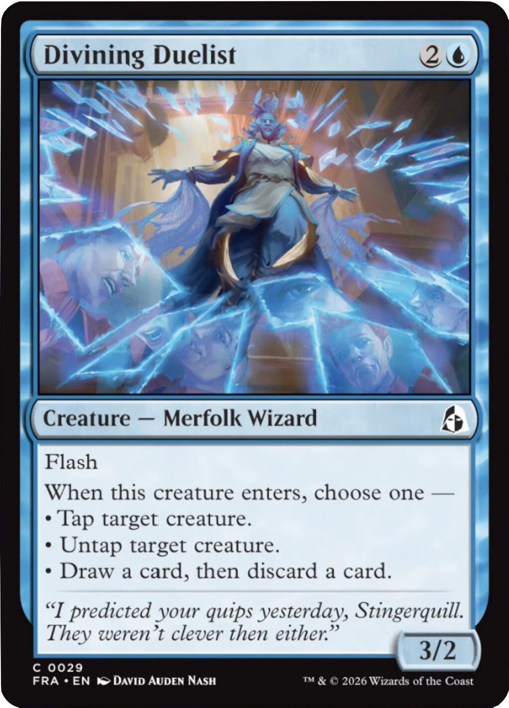 (Preorder) Divining Duelist [FRA - 29] - Shippin Texas
