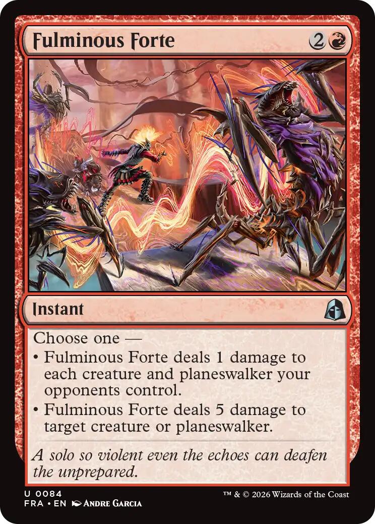 (Preorder) Fulminous Forte [FRA - 84] - Shippin Texas
