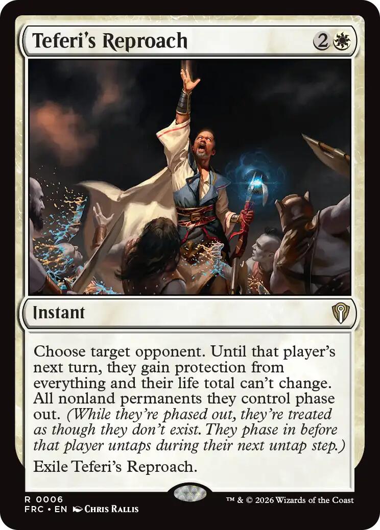 Teferi's Reproach [FRC - 6] - Shippin Texas