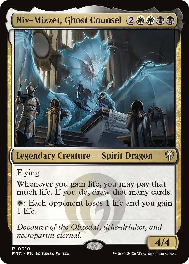 Niv-Mizzet, Ghost Counsel [FRC - 10] - Shippin Texas