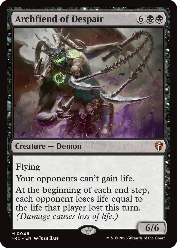 Archfiend of Despair [FRC - 46] - Shippin Texas
