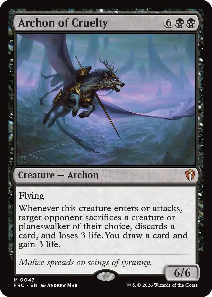 Archon of Cruelty [FRC - 47] - Shippin Texas