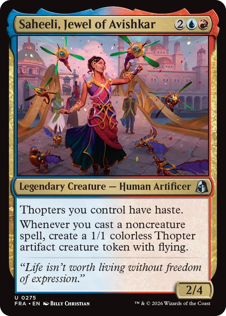 Saheeli, Jewel of Avishkar [FRA - 275] - Shippin Texas
