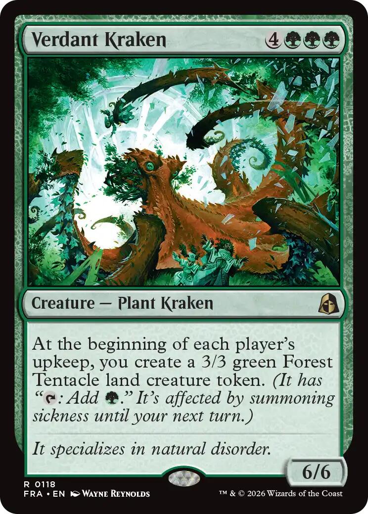 Verdant Kraken [FRA - 118] - Shippin Texas