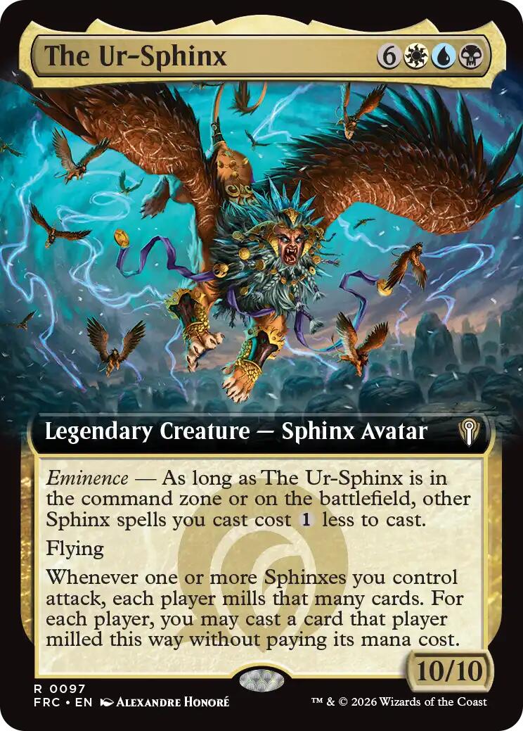 (Preorder) The Ur-Sphinx (Extended Art) [FRC - 97] - Shippin Texas