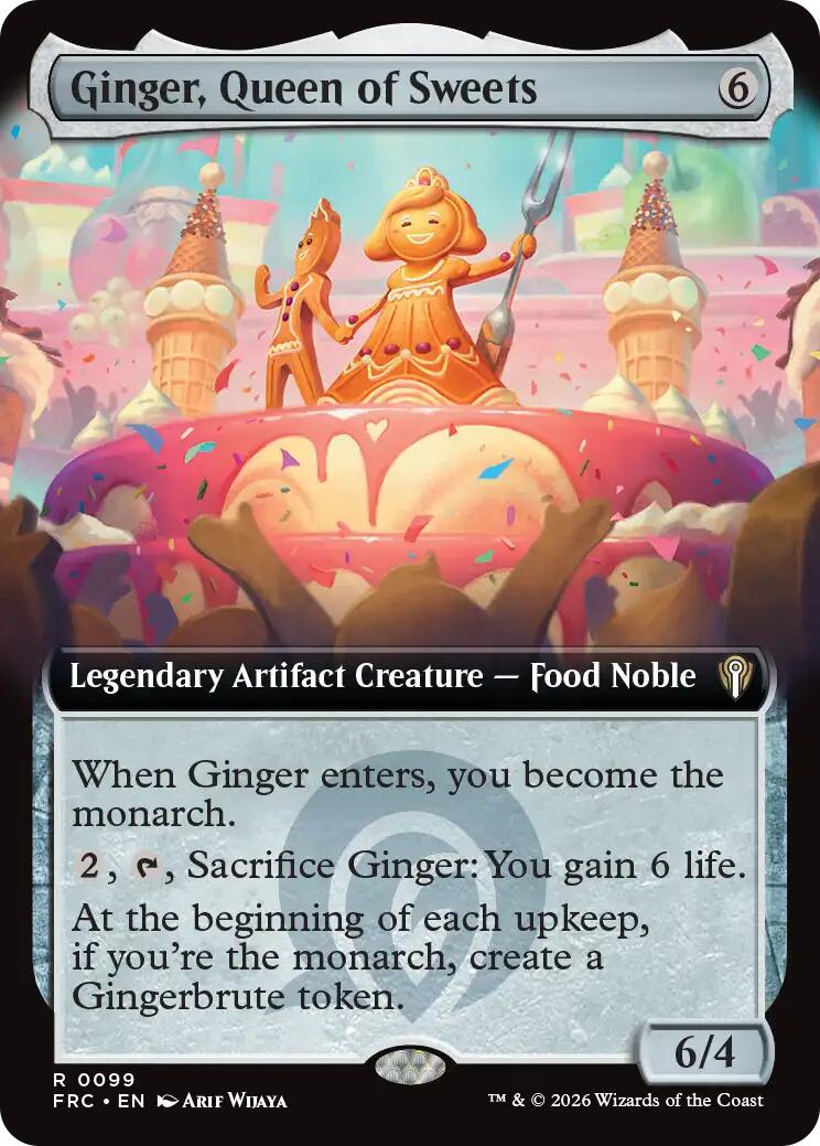(Preorder) Ginger, Queen of Sweets (Extended Art) [FRC - 99] - Shippin Texas