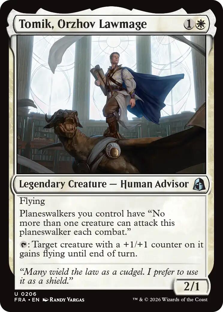 (Preorder) Tomik, Orzhov Lawmage [FRA - 206] - Shippin Texas