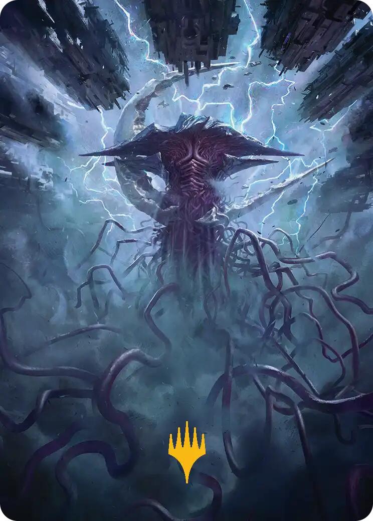 (Preorder) Emrakul, the Exigent Doom Art Card (Gold-Stamped) [ASFRA - 1] - Shippin Texas