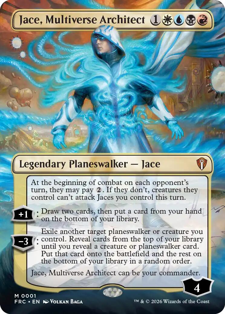 Jace, Multiverse Architect (Borderless) [FRC - 1] - Shippin Texas