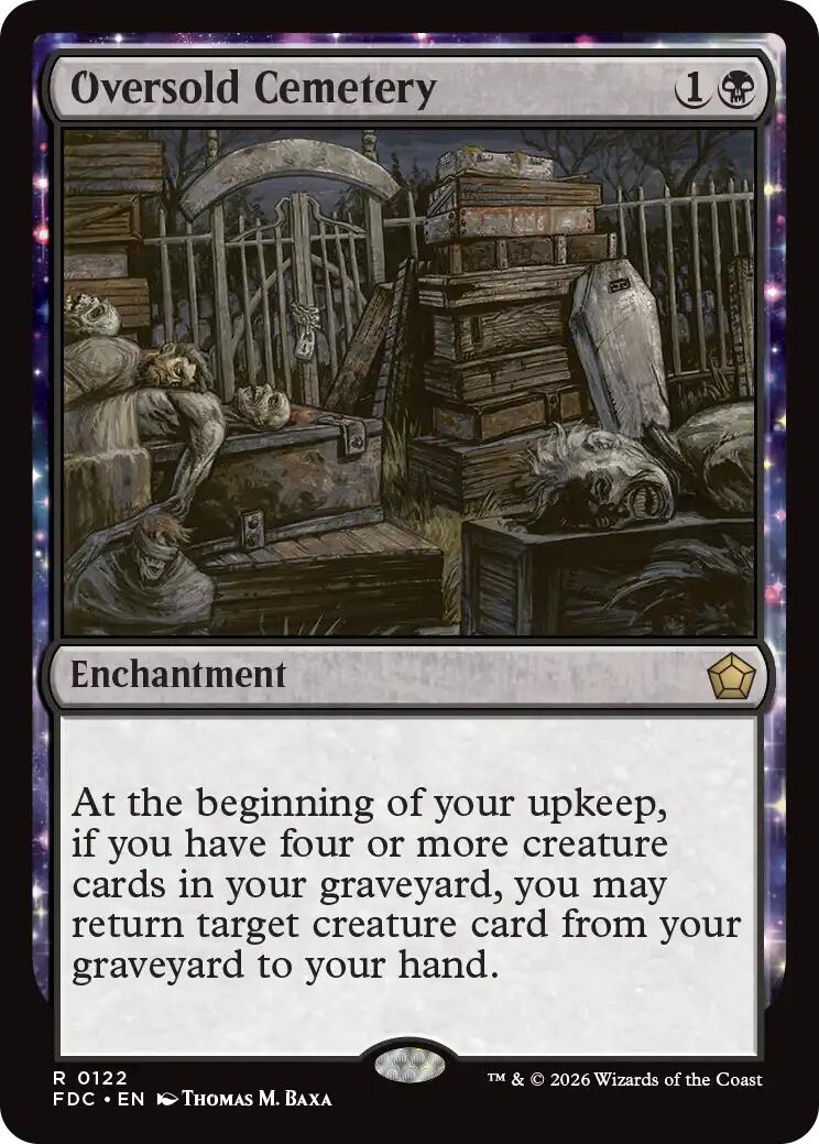 Oversold Cemetery [FDC - 122] - Shippin Texas