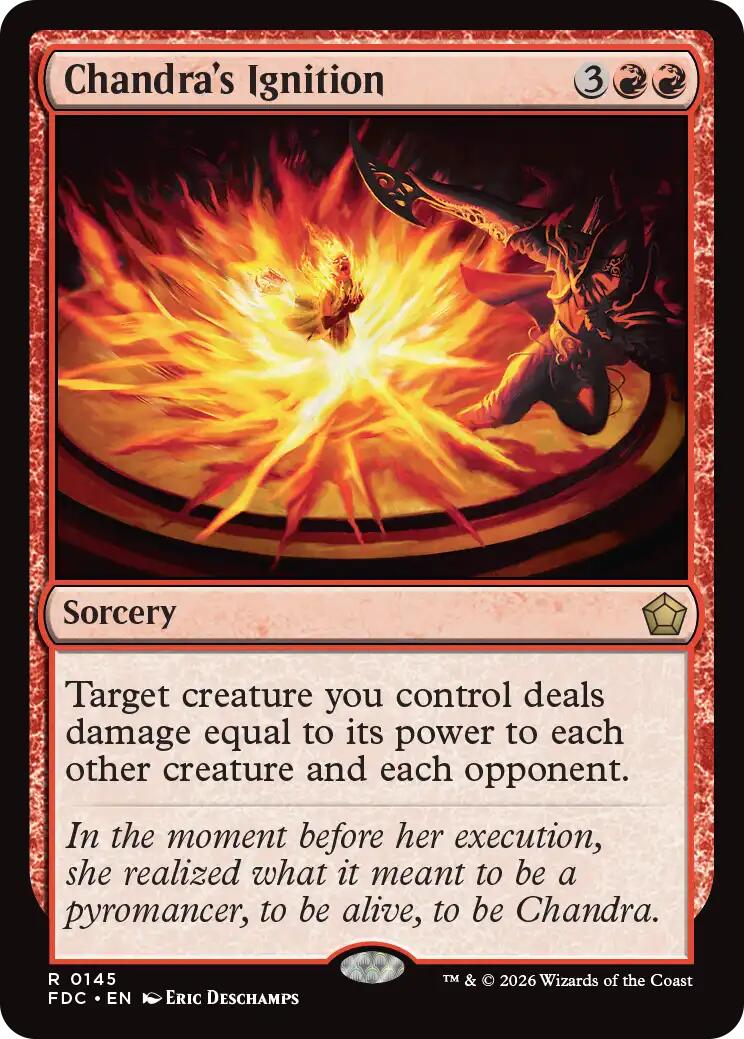 Chandra's Ignition [FDC - 145] - Shippin Texas