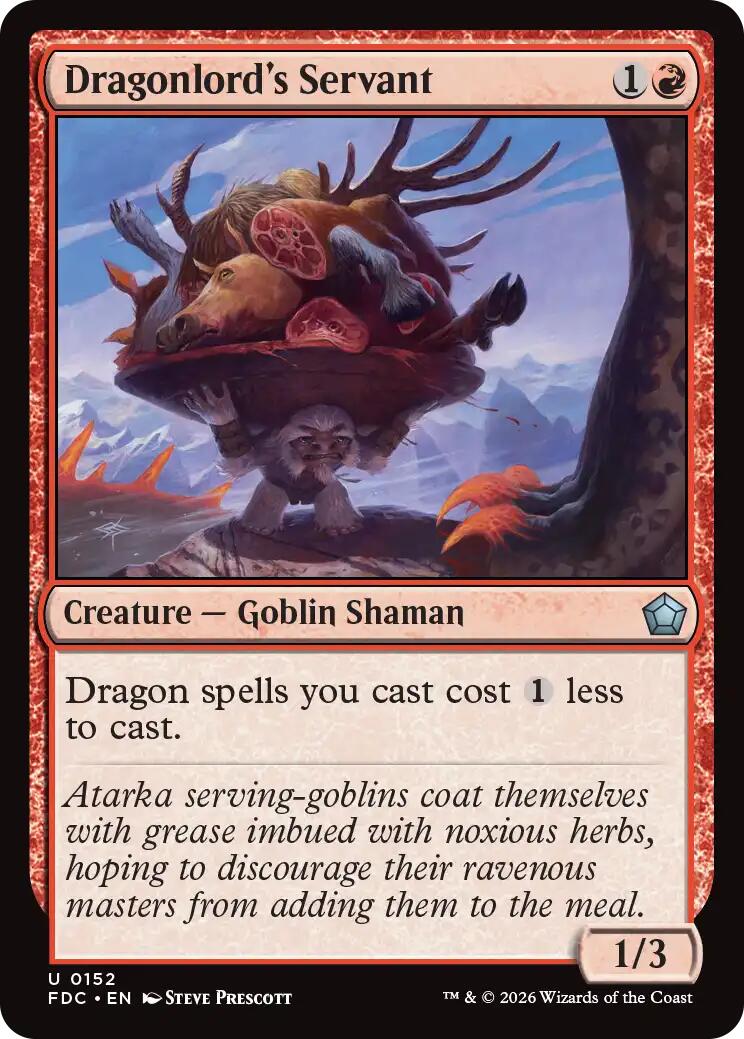 Dragonlord's Servant [FDC - 152] - Shippin Texas