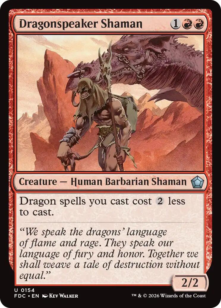 Dragonspeaker Shaman [FDC - 154] - Shippin Texas