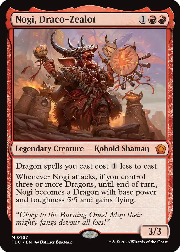 Nogi, Draco-Zealot [FDC - 167] - Shippin Texas