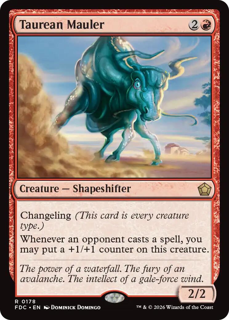 Taurean Mauler [FDC - 178] - Shippin Texas