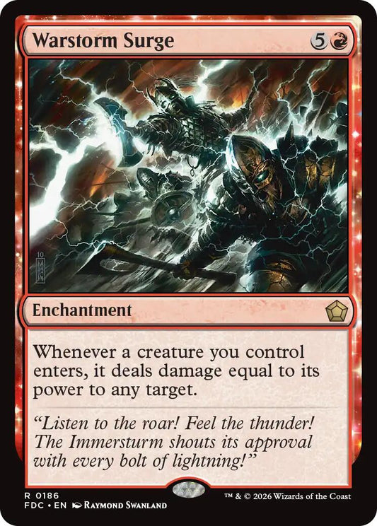 Warstorm Surge [FDC - 186] - Shippin Texas