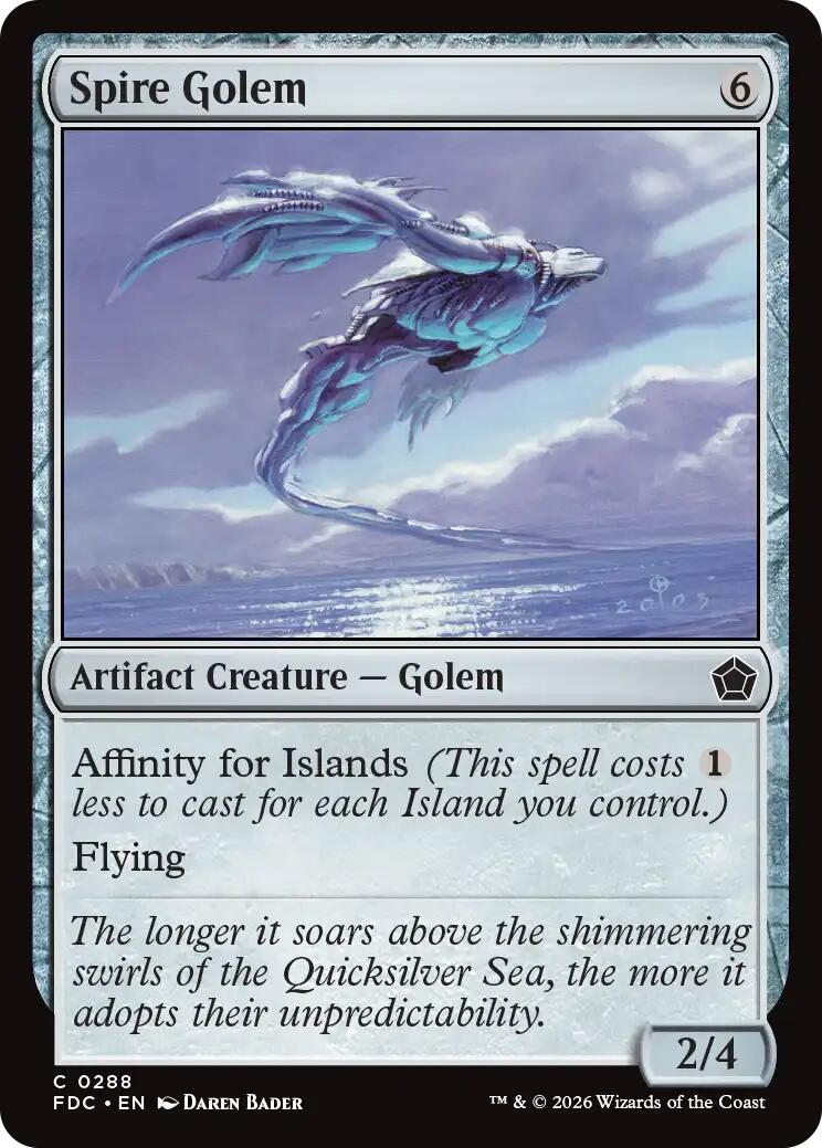 Spire Golem [FDC - 288] - Shippin Texas