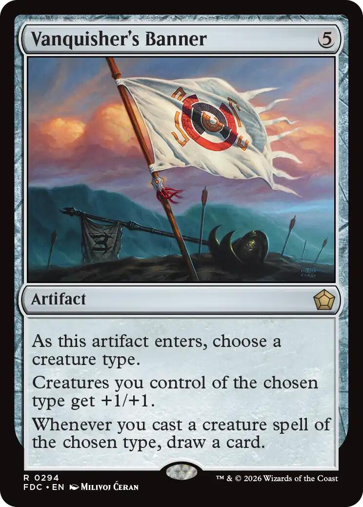 Vanquisher's Banner [FDC - 294] - Shippin Texas