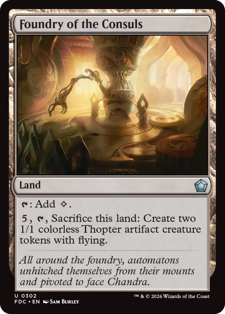 Foundry of the Consuls [FDC - 302] - Shippin Texas