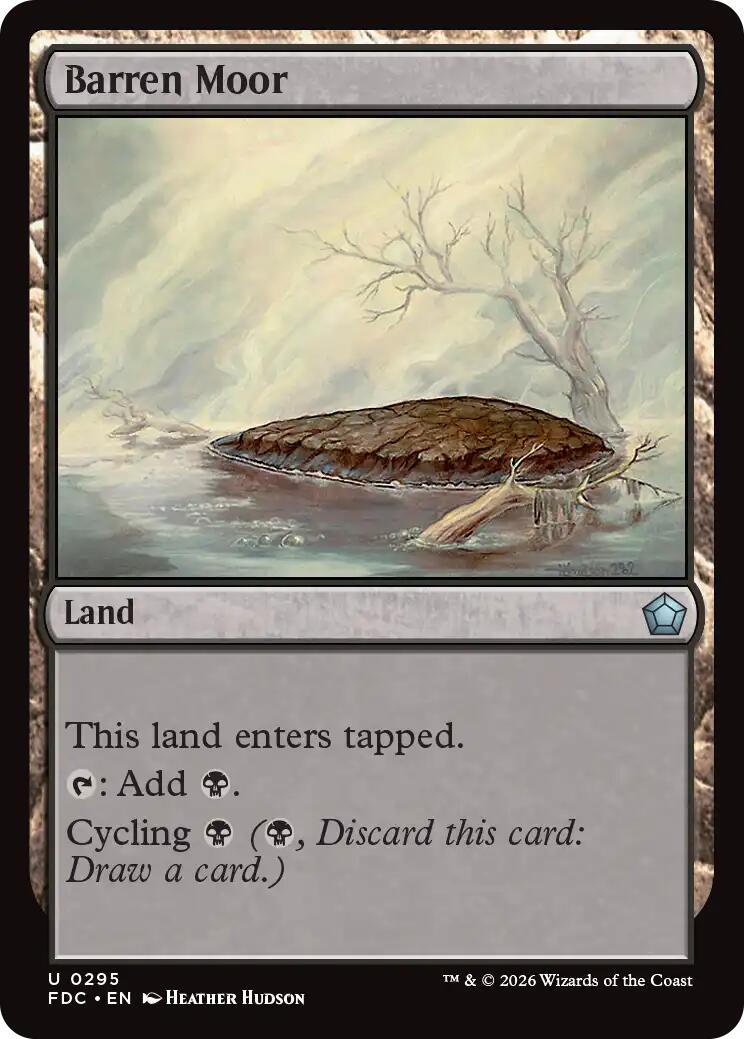Barren Moor [FDC - 295] - Shippin Texas