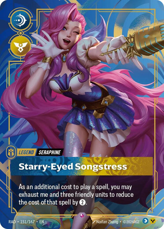 Seraphine, Starry-Eyed Songstress [RAD - 151/167] - Shippin Texas
