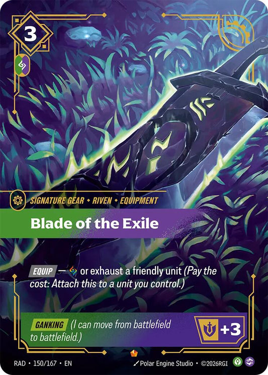 Blade of the Exile [RAD - 150/167] - Shippin Texas