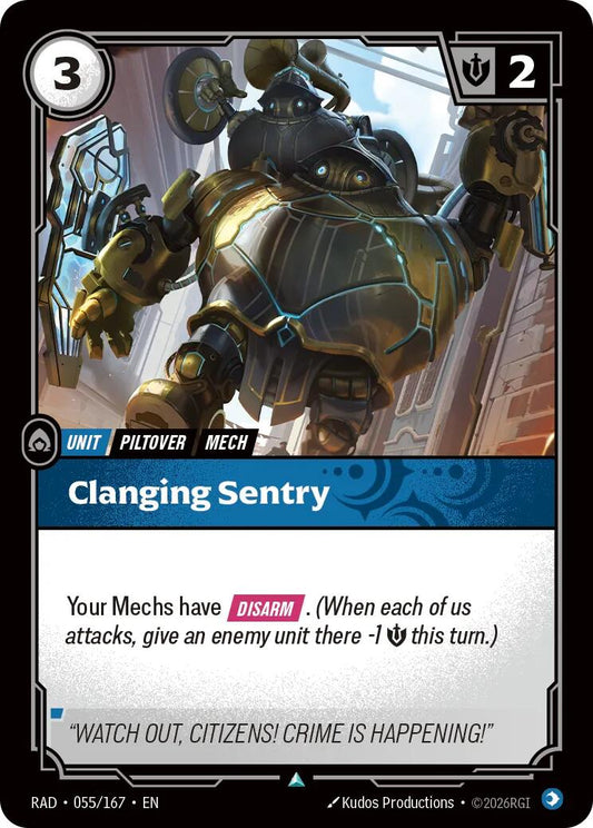 Clanging Sentry [RAD - 055/167] - Shippin Texas