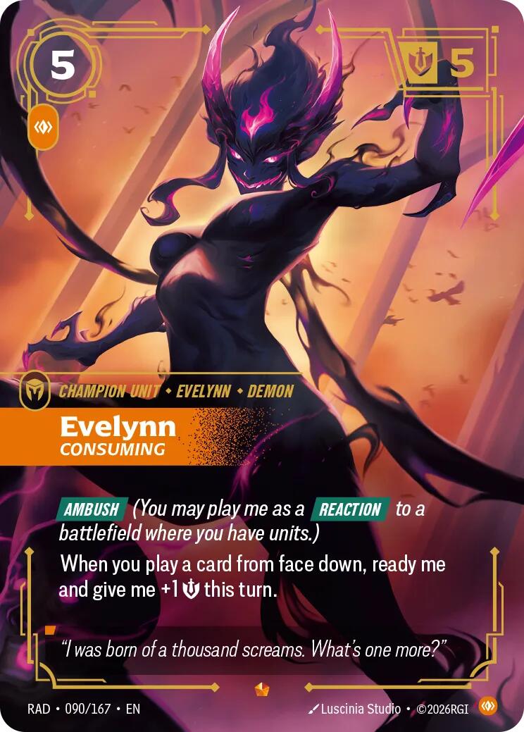 Evelynn, Consuming [RAD - 090/167] - Shippin Texas