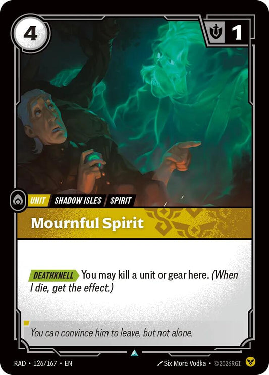 Mournful Spirit [RAD - 126/167] - Shippin Texas