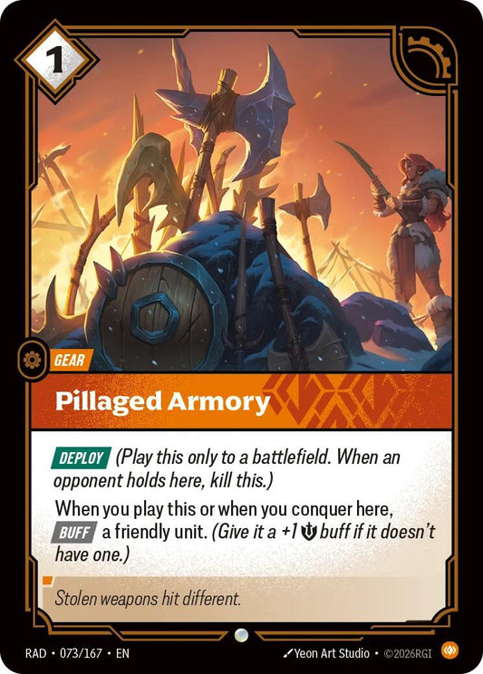 Pillaged Armory [RAD - 073/167] - Shippin Texas