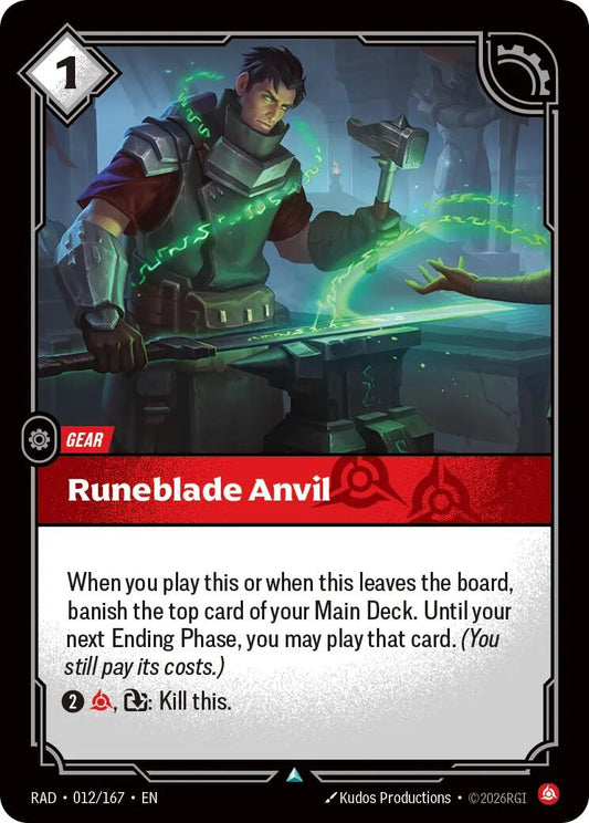 Runeblade Anvil [RAD - 012/167] - Shippin Texas