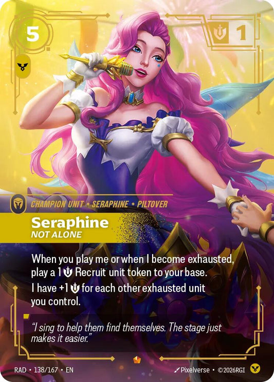 Seraphine, Not Alone [RAD - 138/167] - Shippin Texas