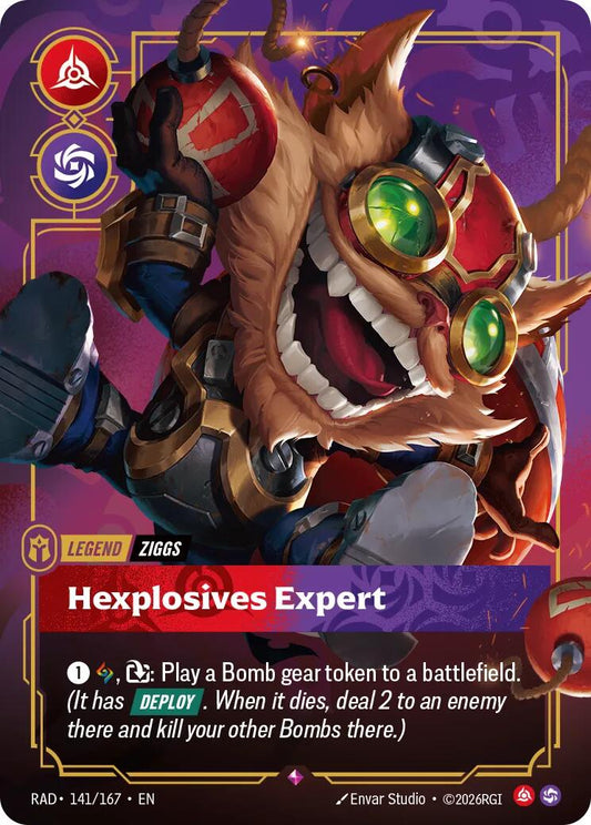 Ziggs, Hexplosives Expert [RAD - 141/167] - Shippin Texas