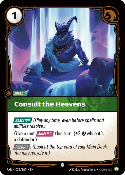 Consult the Heavens [RAD - 025/167] - Shippin Texas