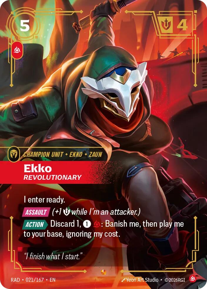 Ekko, Revolutionary [RAD - 021/167] - Shippin Texas